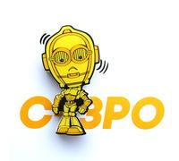 Mini lampe 3D Light FX C-3PO 3D Jaune TU
