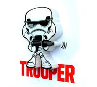 Mini lampe 3D Light FX Storm Trooper 3D Blanc TU