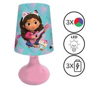 Mini Lampe De Chevet Veilleuse Sans Fil Gabby Et La Maison Magique Rose TU