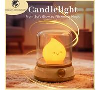 Mini lampe de nuit LED de bureau mignonne, lampe de table de dessin animé portable, aste par USB, créative, café, bar, décoration d'intérieur, chambre d'hôtel