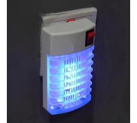 Mini lampe électrique anti-moustiques, répulsif antiparasitaire, piège LED, lumière UV, Zapper pour Anti-insectes, écologique pour la maison B Green Prise EU 1 pièce
