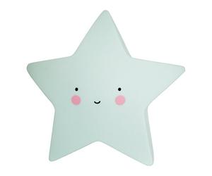 Mini lampe étoile menthe pour enfants - A little lovely company