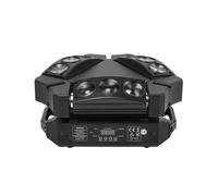 Mini LED 8X6 W/9x10 W araignée lumière RGBW DMX512 araignée tête mobile faisceau lumineux utilisé dans DJ Disco Bar KTV éclairage de scène SHEHDS 9x10W RGBW 4in1