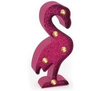 MINI LIGHTS - FLAMINGO WITH GLITTER G
