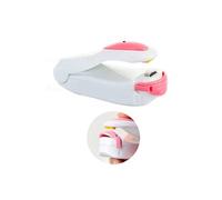 Mini Machine A Sceller Base Aimantée Portable Sachets Plastique Capuchon Blanc -