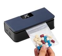 Mini machine à sceller pour sacs - Fermeture alimentaire avec 6 niveaux - Scelleuse avec écran LED | Sandwichs, cuisine, voyage, maison et route