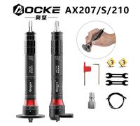 Mini Machine de chanfreinage pneumatique Portable, Machine de découpage de biseauage à Arc à 45 degrés pour l'ébavurage des métaux 0.1 ~ 0.9mm AX207andAX210