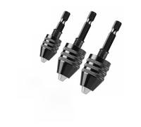 Mini mandrin de perceuse sans onvertisseur auto-serrant de 0,3 à 8mm for perceuse électrique avec tige hexagonale de 1/4"(0.3-3.4mm)