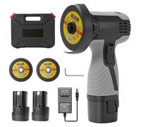 Mini-meuleuse d'angle - Machine pour meuler, polir et couper - 16,8 V - Batterie non incluse - Électrique - Gris et noir