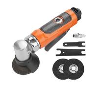 Mini meuleuse d'angle pneumatique de 2 pouces, outil de coupe avec 3 meules(Set1)