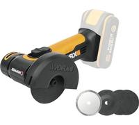 Mini-meuleuse d'angle sans fil CHOPPER WORX 20V 76mm WX801.9, sans batterie ni chargeur