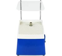 Mini meuleuse de verre portable, pour l'art du verre, 220V, meule diamantée MCBL58, prise EU, bleu