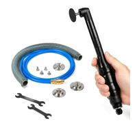 Mini-meuleuse pneumatique, outil de polissage à renvoi d'angle (90°) | Conception à longue portée, tête à angle droit, disques de meulage variés, polissage de précision