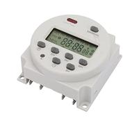 Mini Minuterie Programmable CN101S, Relais temporisé électronique personnalisé à Large Plage de Temps de Haute Précision pour Contrôler les Lampadaires et les équipements de