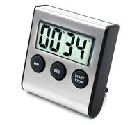 Mini Minuteur de Cuisine numérique, minuteur de Cuisine magnétique, Compte à rebours de 100 Minutes et chronomètre Parfait pour la Cuisine, Le Sport, Les études, Les réunions, Le stationnemen