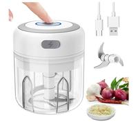 Mini mixeur, hachoir électrique, petit mixeur, presse-ail, hachoir à légumes, hachoir à oignons et à ail, hachoir multifonction pour