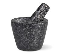 Cole & Mason Mortier et pilon Dorchester en granit D10 cm Noir