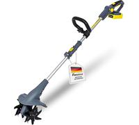 Mini-motobineuse sans fil, 20V, batterie 2,5Ah, largeur de travail de 20 cm, profondeur de travail de 15 cm