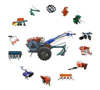 Mini motoculteur électrique à 2 roues pour labourer le sol, le labour, le désherbage, le jardin et l'agriculture