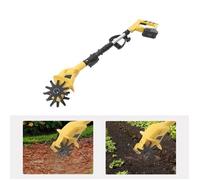 Mini Motoculteur Électrique Sans Fil - 20 V - Vitesse à Vide: 250tr/min - avec Batterie - Petit Cultivateur de Jardin Domestique