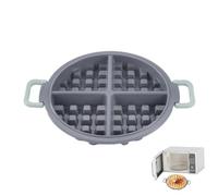 Mini moule à gaufres en silicone de qualité alimentaire | Machine à chocolat flexible, réutilisable, facile à démouler, passe au four pour le bricolage, les chocolats, les bonbons