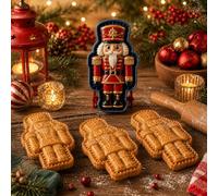 Mini moules à tarte à la main en relief de Noël, 9 styles réutilisables | Outils de pâtisserie de Noël pour les vacances, Noël, bonhomme de neige, renne