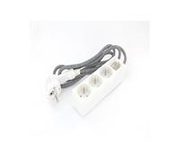 - Mini multiprise 3x16A fiche plate - Noir/Blanc