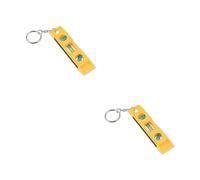 Mini niveau à bulle 3 niveaux avec porte-clés magnétique - Outil de mesure de niveau de plomberie / niveau / niveau de mesure de 45 degrés
