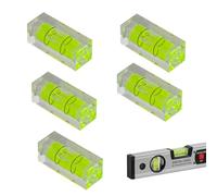 Mini Niveau Carré Bulle Niveau 5 Pièces Caméra de Mesure pour Trépied Universel 15x15x40mm