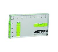 Mini niveau transparent 100x50mm - METRICA - 33036