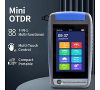 Mini OTDR Actif Testeur de Fibre Optique Intelligent Réflectomètre Optique ODTR Test de Perte de Point de Rupture en Temps Réel OPM VFL 1310 1550 1625nm GR230M(UPC)