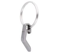 Mini Ouvre-Bouteille Créatif En Allliage De Titane, Ouvre-Boîte En Acier Inoxydable, Fermoir À Clé Multifonctionnel, Gadget Edc Pour L'extérieur