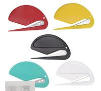 Mini Ouvre-paquet - 7,6 X 4,7 X 0,3 Cm, Outil De Découpe Sécurisé De Lettres Et De Carton | Coupe-boîtes Pratique Avec Lame Dissimulée, Pour Une Ouverture Propre Des Colis, Pour Les Expéditions Quotid