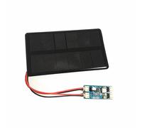 Mini panneau solaire monocristallin en silicium 6V 210MA 1.25W avec chargeur solaire CN3065 pour la charge de téléphones portables Solar Charger only