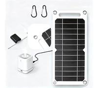 Mini panneau solaire USB 5 V 6 W, portable 5 V 6 W haute efficacité, chargeur de panneau solaire monocristallin pour l'eau, charge d'urgence, banque d'alimentation, ventilateur, lanterne de camping