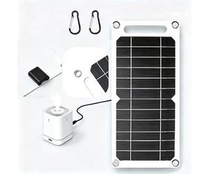 Mini panneau solaire USB 5 V 6 W, portable 5 V 6 W haute efficacité, chargeur de panneau solaire monocristallin pour l'eau, charge d'urgence, batterie externe, ventilateur, lanterne de camping, etc