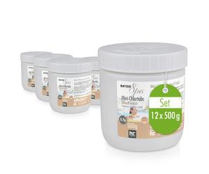 Mini Pastilles de Chlore BAYZID® SPA 500g à Dissolution Rapide pour Piscines et Spas