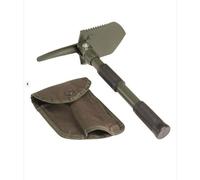 Mini Pelle Pliable Acier Carbone + Etui De Ceinture