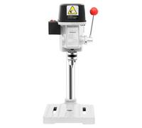 Mini perceuse de table - 5158A - Perceuse à colonne de 340W - 3 vitesses de 0 à 16000 tr/min - Mandrin de 1 à 10 mm - Profondeur de perçage de 25 mm - Base en fonte et acier - Prise européenne 220V