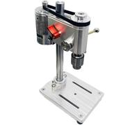 Mini Perceuse d'établi pour Bricolage Précision Vitesse Réglable Outil Horloger Plage de serrage 0,3 à 6,5 mm Idéal pour Réparation de Montre et Petits Projets