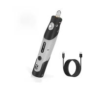 Mini perceuse électrique 12V, meuleuse avec jeux de ets, stylo sculpture Portable, domestique rotative, rectifieuse polissage pour les débutants en bricolage(IOM-4200TD-GR)