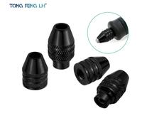 Mini perceuse électrique à trois mâchoires, mandrin M7/M8 * 0.75, mandrin à arbre souple pour le meulage électrique, 1 pièce long M7x0.75