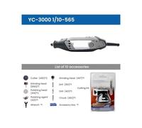 Mini perceuse électrique, broyeur, stylo graveur, Kit d'outils rotatifs 120W à 6 vitesses(3000 1-10 565)