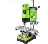 Mini perceuse électrique de paillasson, outil électrique 1050 W pour perçage du bois, du métal et du plastique, mandrin de 3 à 16 mm, support d'établi portable