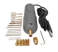 Mini perceuse électrique d'ouverture de bijoux USB, forets électriques 5V, polisseuse for le perçage l'argile polymère, fournitures fabrication du bois Pour le bricolage