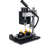 Mini-perceuse électrique, vitesse variable 2666 tr/min, design compact, kit de perceuse d'établi, EU