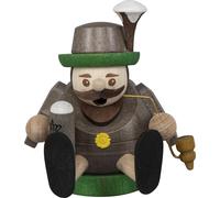 Mini Personnage à Fumer Bayer NEU 8 cm Trachtenmann Pantalon en Cuir