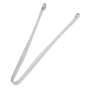 Mini Pince en Acier Inoxydable à Long Manche pour Thé et Café | Prise Sûre, Protège des Mains Chaleur, Finition Argentée, Usage Polyvalent pour Œufs et Sucre