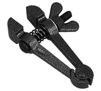 Mini Pince Étau Multifonction Compacte en Acier Moulé pour Perçage | Poignée Ergonomique, Usage Bricolage et Ponçage, Format Portable, Finition Noire, Outil de Serrage Manuel