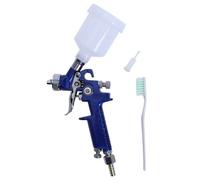 Mini Pistolet À Peinture Professionnel Hvlp H-2000, Capacité De Tasse De 250ml, Pour Peinture D'Aérographe De Voiture, Buse De 0.8m /1.0mm